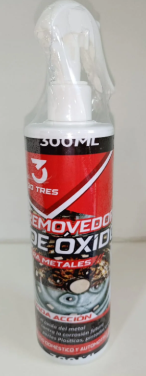 REMOVEDOR DE HERRUMBRE , DESAPARECE TODO EL OXIDO MUY FACIL ! + ENVIO GRATIS