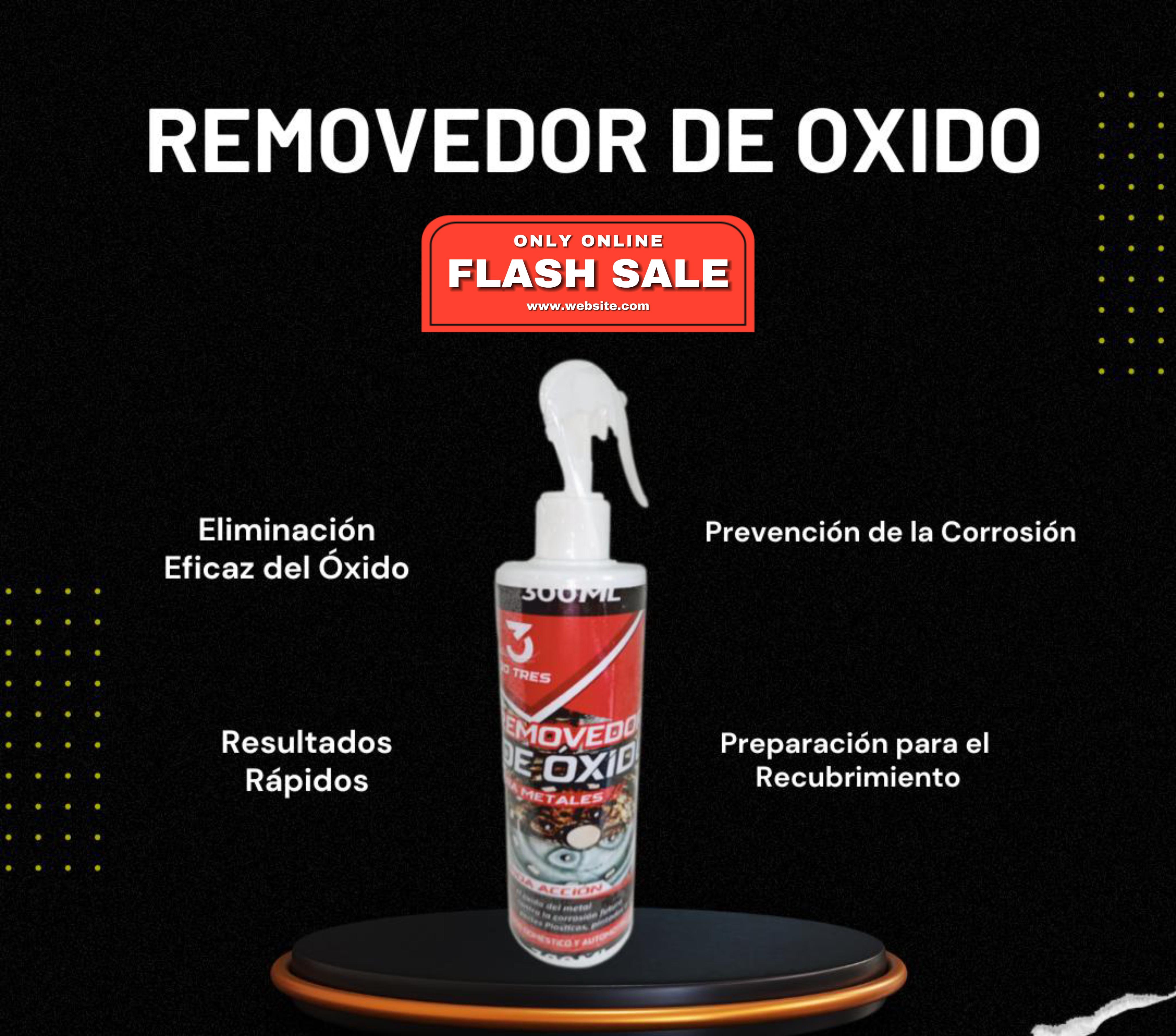 REMOVEDOR DE HERRUMBRE , DESAPARECE TODO EL OXIDO MUY FACIL ! + ENVIO GRATIS