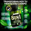 8 en 1 Cápsulas - Shilajit Ashwagandha Rhodiola Rosea Panax y Ginseng SuperHuman™ PG